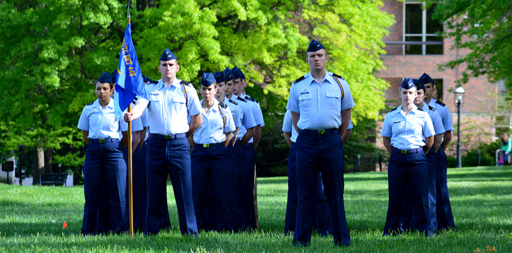 A photo of AFROTC Cadets